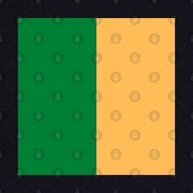 Green and yellow striped block parallel line pattern by DesignIndex